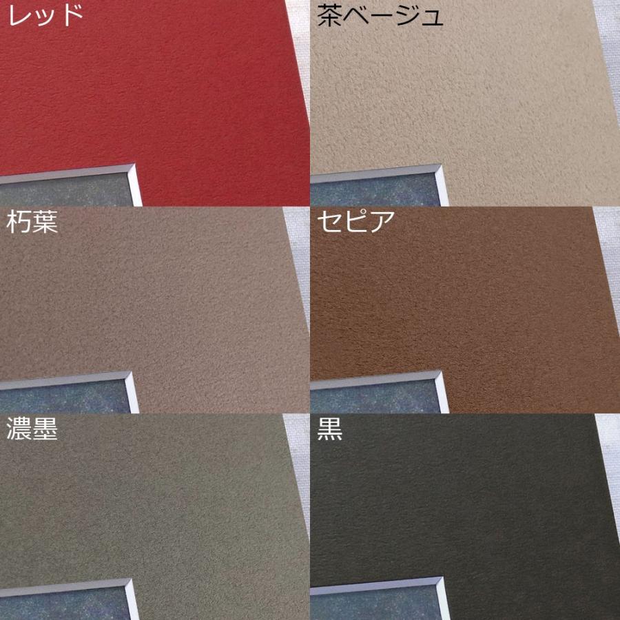 5名さま　B4サイズ 額装　2/17まで B4(258×365)サイズが2枚入る額縁 B013 アクリル付 2つ窓マット付