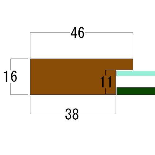 ジグソーパズル額 APS-05 UVアクリル付 /額縁内寸法(適合するパズルの大きさ):300×400ミリの画像