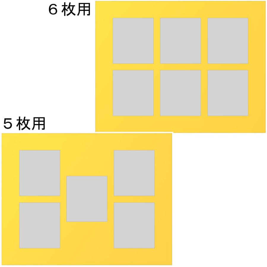 ミニ色紙(寸松庵) 3枚入れ BH-15F アクリル付 /121×136の色紙用 /額縁