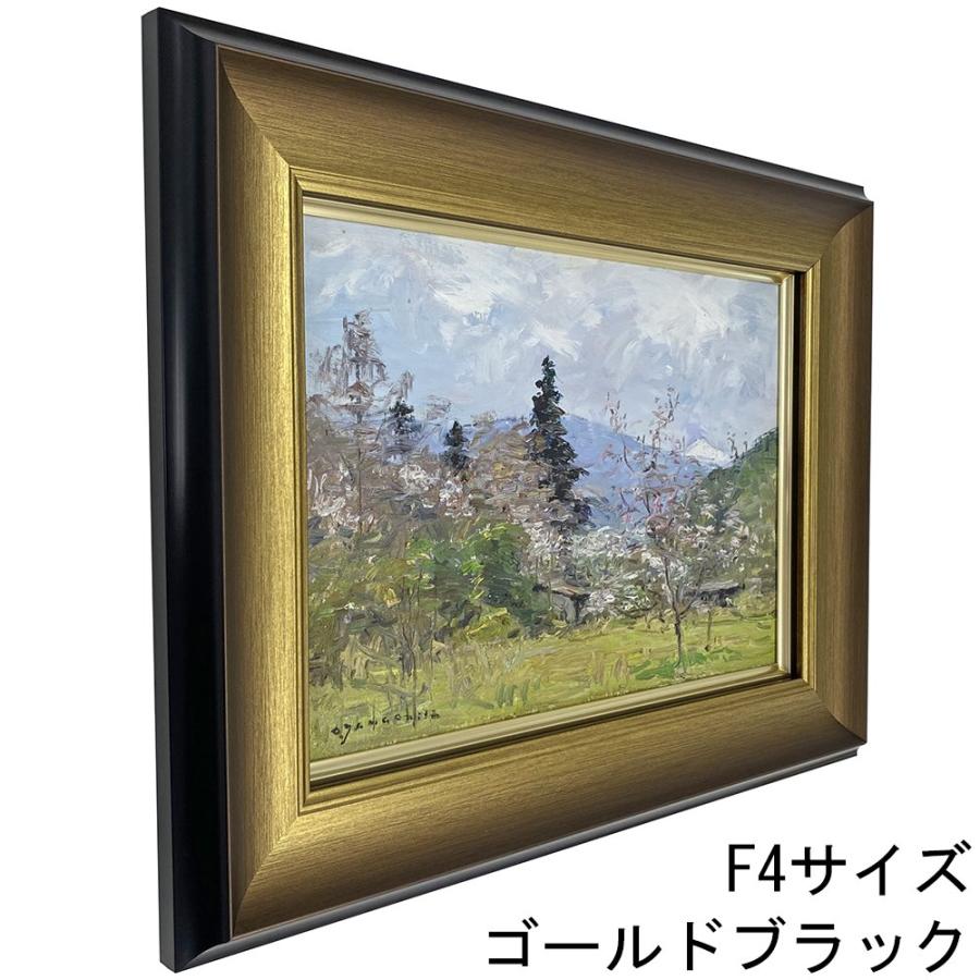 油絵額縁 8167 UVカット強化型アクリル付 /298×421(A3)のキャンバス・パネル用(厚さ23ミリ以下) /土日祝を除く7-9日で発送の画像