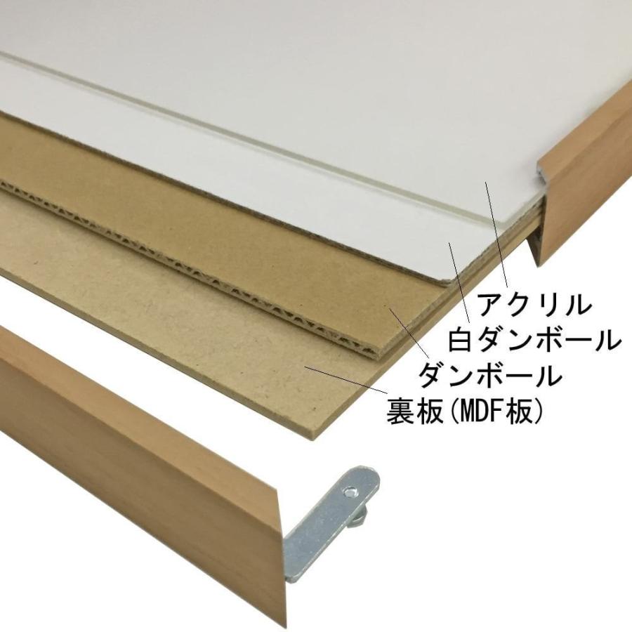 原則として額(下描き額) T25 UV撥ね除ける一元管理型アクリル樹脂付 /写真立て内大きさ:729×1031(B1) /大型B 第四次元任ずる・日祝送りとどける不可