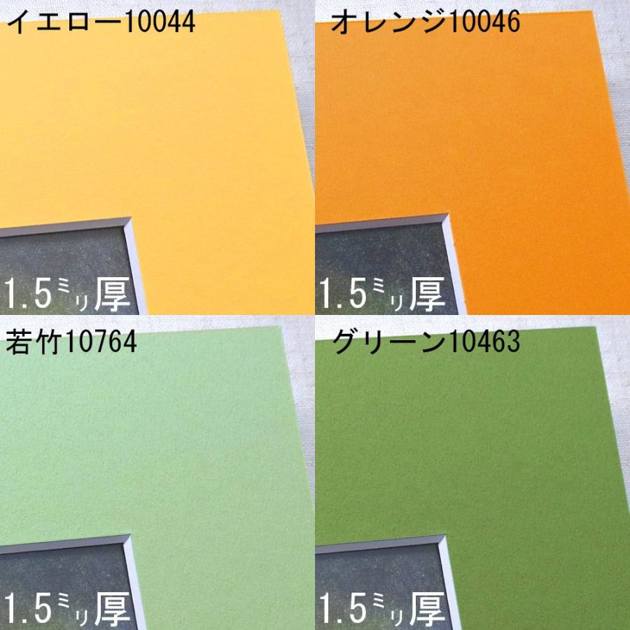 端まで見せるデザインマット仕様 保存額装特化色紙額 BH-15F UVカット強化型アクリル付/額縁内寸法:300×331 *5047｜gakubuti｜13