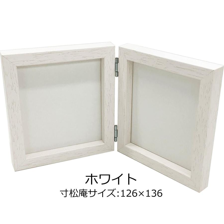 折り畳み2面色紙額(タテ向き2面) TG14 UVカット強化型アクリル付 /242