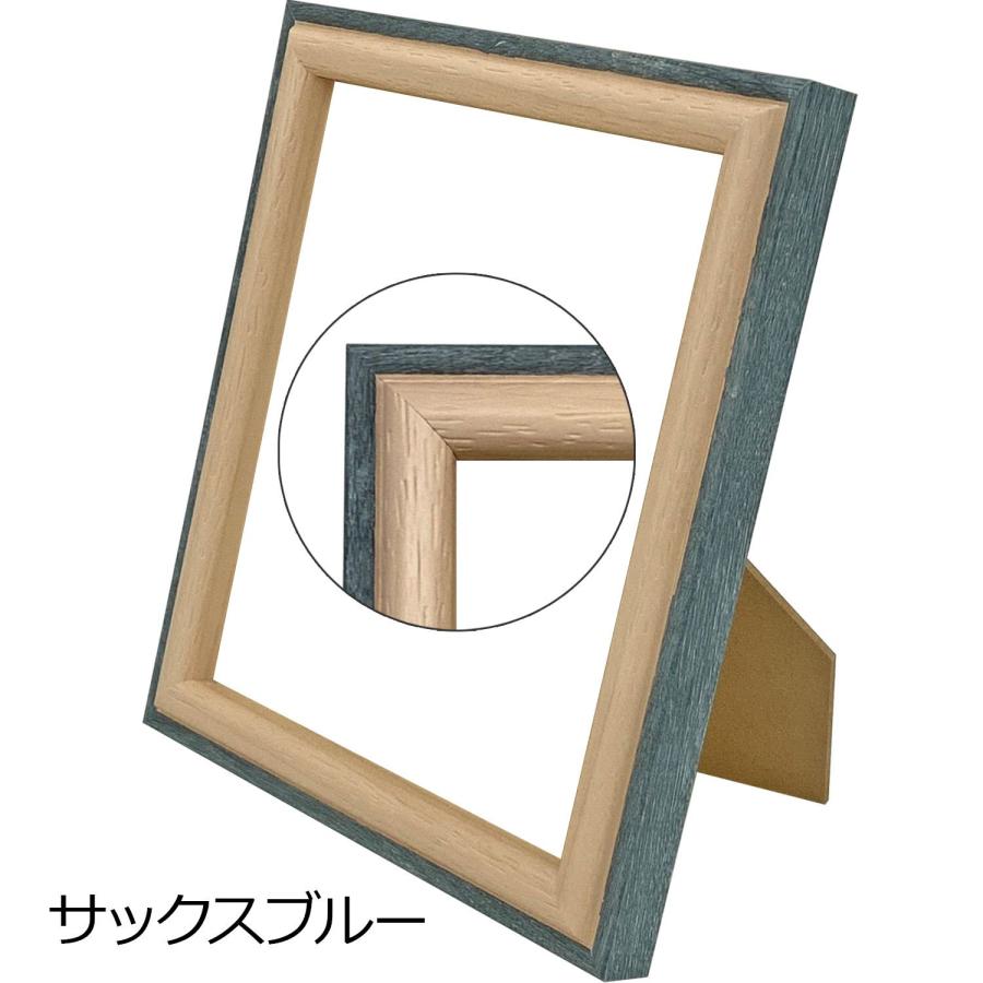 ミニ色紙額 ノースフレーム アクリル付 卓上スタンド付 /121×136(寸