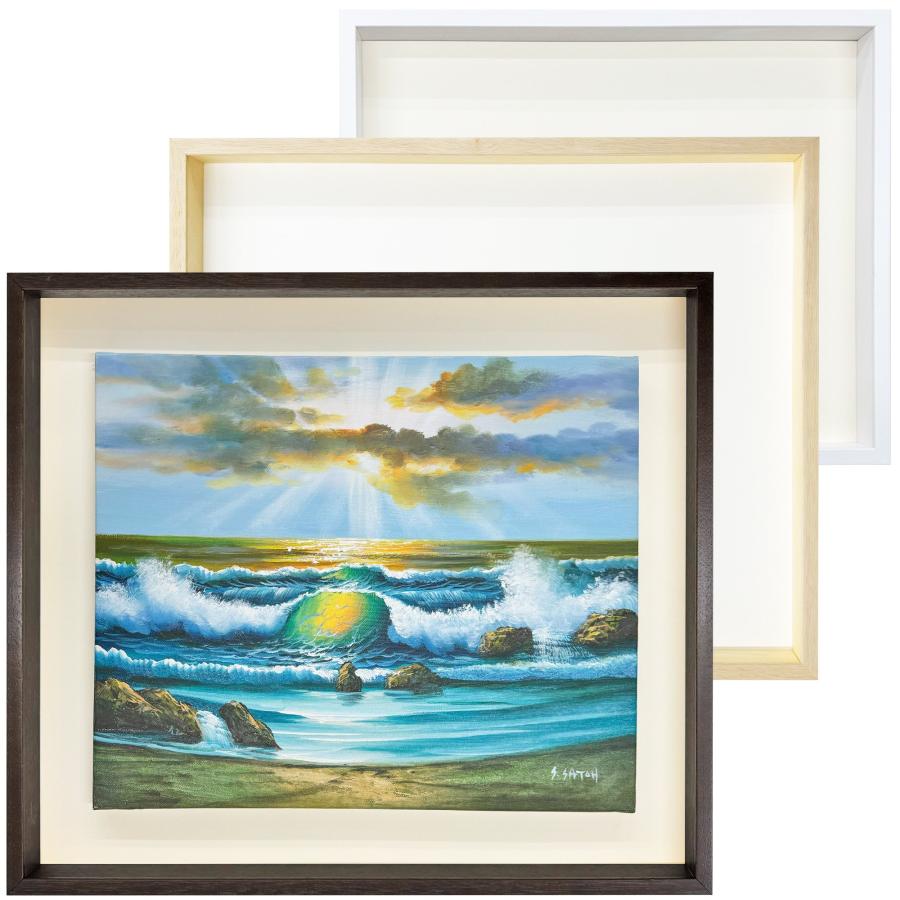 海」油絵F6(410×318mm)