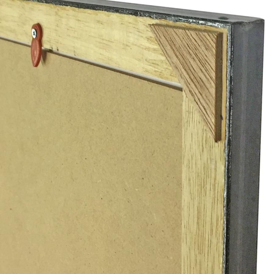 賞状額 金ラック ガラス付 /318×455(A3大)の賞状・証書用 /額縁外寸:約