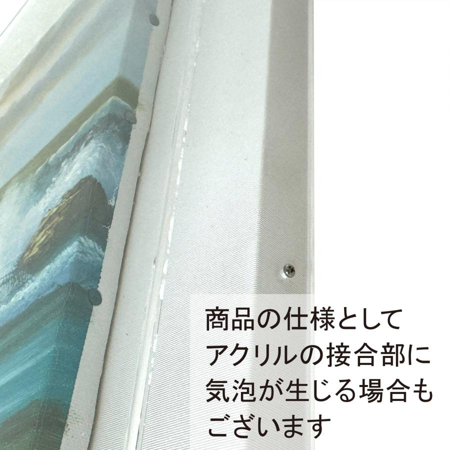 キャンバス用アクリルケース /190×273(P3)のキャンバス・パネル用(厚さ