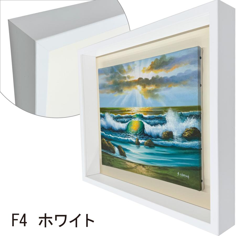 油絵額縁 アートボックス50 アクリル付 /455×530(F10)のキャンバス