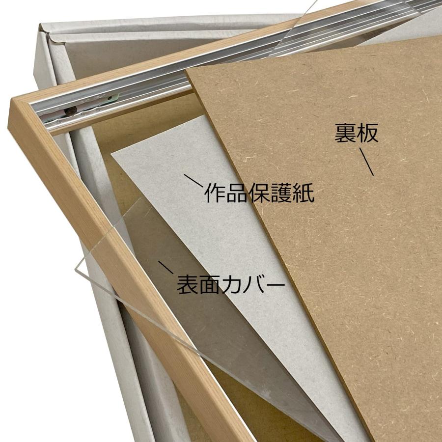 一般額(デッサン額) BH-255F アクリル付 /額縁内寸法:500×600(5060)の画像