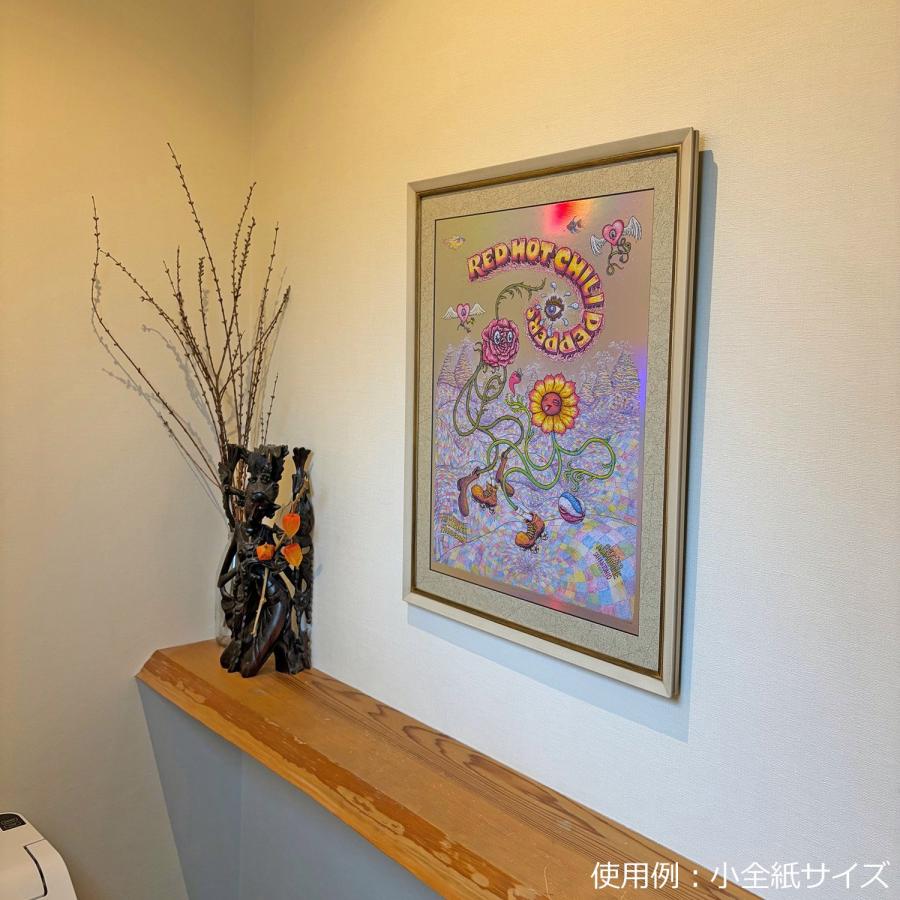一般額(デッサン額) 翼(つばさ) アクリル付 /額縁内寸法:520×595(水彩F8)の画像