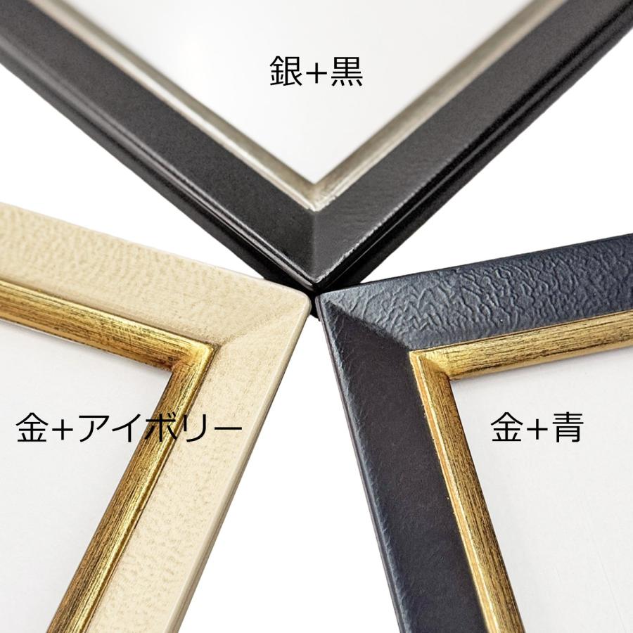 一般額(デッサン額) 翼(つばさ) アクリル付 /額縁内寸法:520×595(水彩F8)の画像