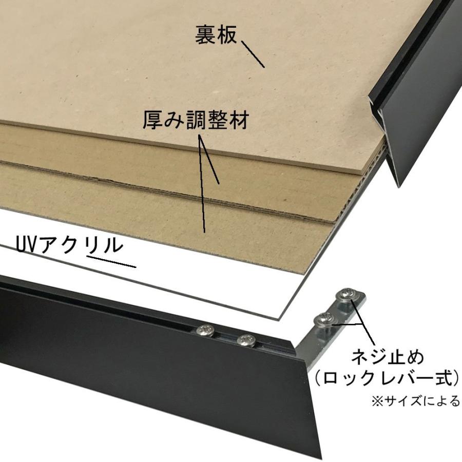 フレーム LEAN(リーン) UVカット強化型アクリル付 /額縁内寸法:609×806(水彩M15)_7