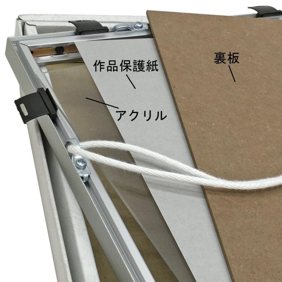 一般額(デッサン額) BH-210F アクリル付 /額縁内寸法:500×600(5060)の画像