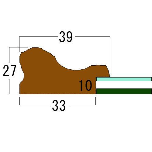 一般額(デッサン額) 1644 UVカット強化型アクリル付 /額縁内寸法:500×600(5060)_10