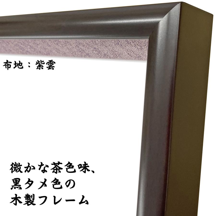 勲章ケースも飾れるコンパクト叙勲額 志賀 単光章/双光章/小綬章専用(勲章ケースサイズ・66×130ミリ)｜gakubuti｜06