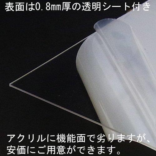 ポスター額 ステインパネル 0.8ミリ厚透明シート付 /680×990(輸入菊全)の紙が入る /大型A 時間指定・日祝配送不可の画像