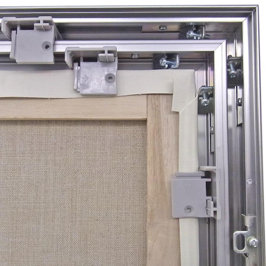出展用仮縁 CDシリーズ+R9Dタイプ アクリル付 /606×606(S12)のキャンバス・パネル用(厚さ8-37ミリ用)の画像