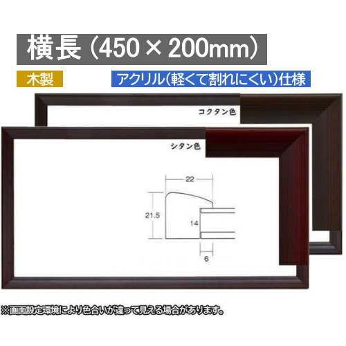 5899 (450×200mm) 45×20 横長額 ワイド額 水彩額 水彩額縁 デッサン額