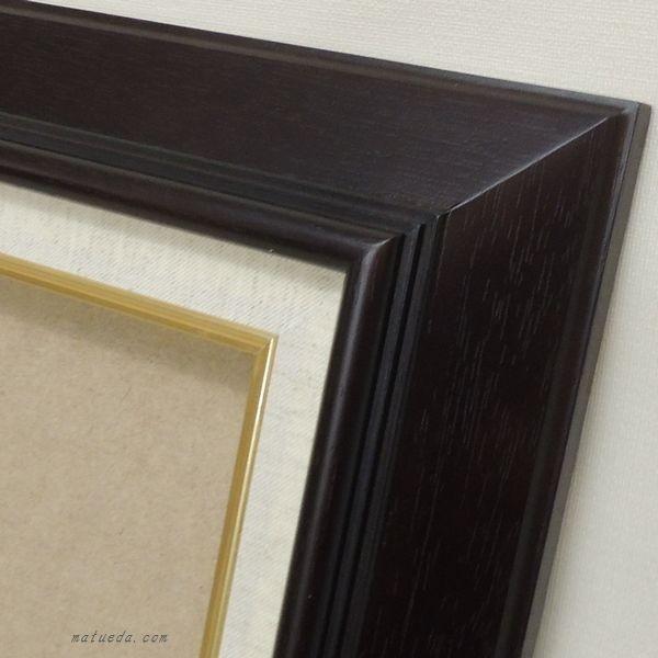KL-02 F4号 (333×242mm) 油絵用額縁 油彩用額縁 木製 油彩額縁