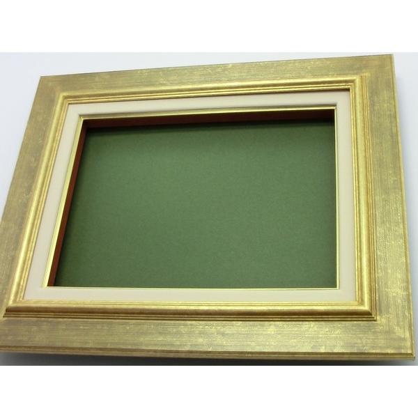 額縁　F0 5枚セット レインボー F0号 180×140mm ゴールド フレーム 油絵額縁 油彩