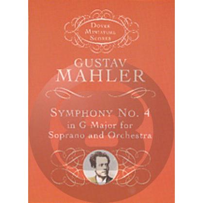 楽譜] マーラー／交響曲 第4番【ドーヴァー出版】《輸入オーケストラ