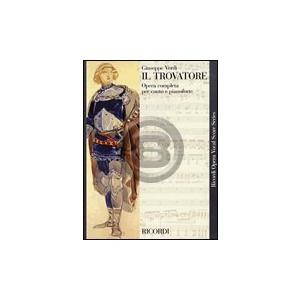楽譜] ヴェルディ／歌劇「イル・トロヴァトーレ」《輸入ヴォーカル