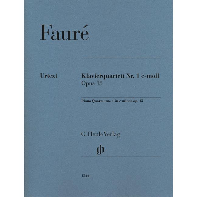 フォーレ　ピアノ四重奏曲１番　楽譜 楽譜] フォーレ／ピアノ四重奏曲 第1番 ハ短調 op. 15(原典版/ヘンレ社
