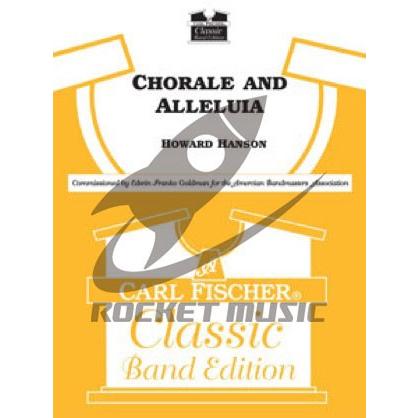 [譜] 《吹奏譜》コラールとアレルヤ(Chorale and Alleluia) ハワード・ハンソン(Ho...(Chorale and Alleluia)《輸入譜》