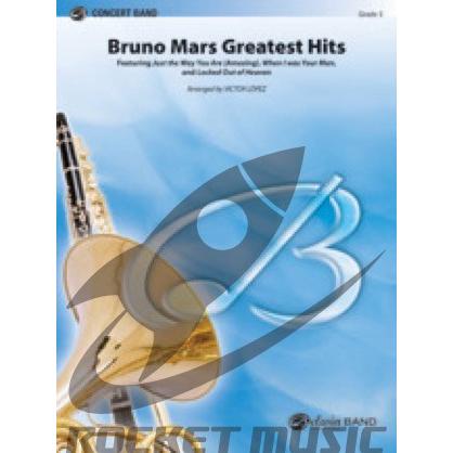 [譜] 《吹奏譜》ブルーノ・マーズ・メドレー(Just the Way You Are他3曲)(Bruno...(BRUNO MARS GREATEST HITS)《輸入譜》