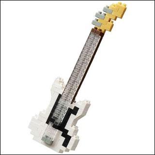 ナノブロック エレキベース ホワイト Nbc 5 世界最小級ブロック 説明書付き 楽譜ネッツ 通販 Paypayモール