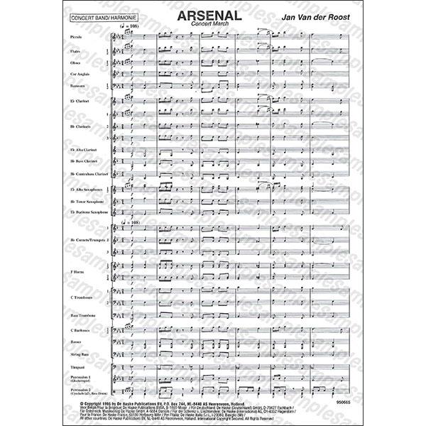 楽譜 ロースト／アルセナール（【1824】／DHP0950665-040／44002462