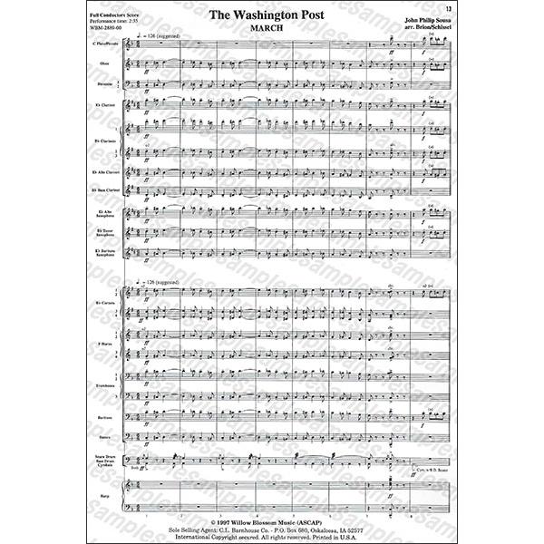 アメリカン・ページェント　吹奏楽　楽譜 ページェント・Op.59（ヴィンセント・パーシケッティ）（スコア