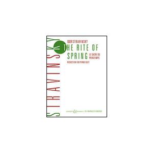 楽譜 ストラヴィンスキー／春の祭典（ピアノ連弾）（SW3061