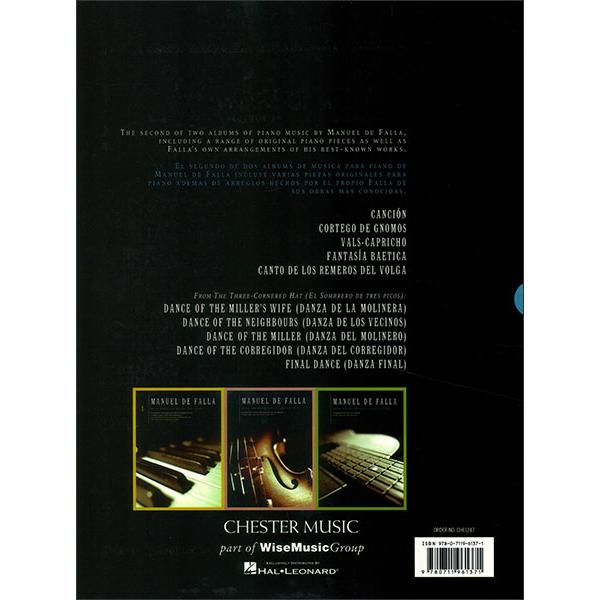 楽譜　ファリャ／ピアノ作品集 第2巻（ピアノ・ソロ／輸入楽譜（T））｜gakufunets｜02
