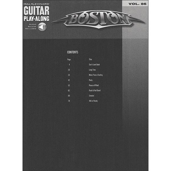 楽譜 ボストン（オーディオ・アクセス・コード付）（【496295