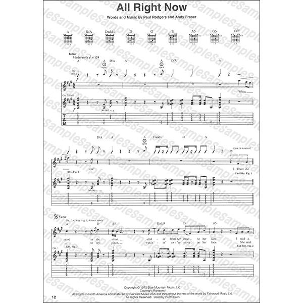 楽譜 ベスト・オブ/フリー(【233703】/00694920/HL00694920/ヴォーカル 