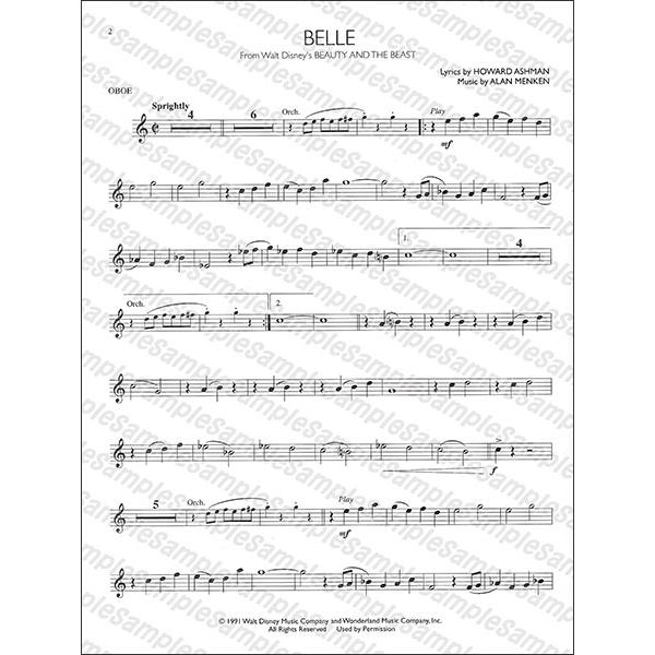 楽譜 ディズニー映画ヒット曲集/オーボエ・ソロ(オーディオ・アクセス