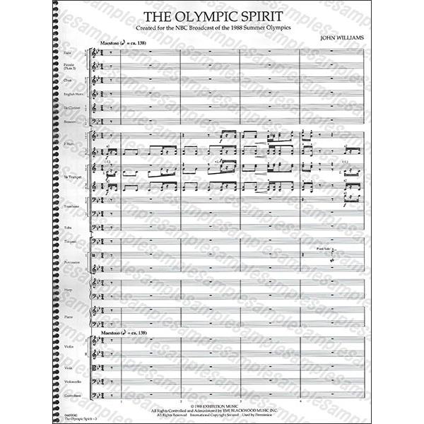 楽譜　オリンピック・スピリット 04490041／大型オーケストラ・スコア／輸入楽譜（T）｜gakufunets｜02
