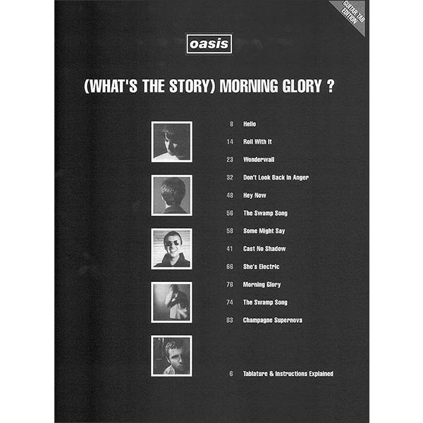 楽譜 オアシス／モーニング・グローリー（TAB付）(【389650