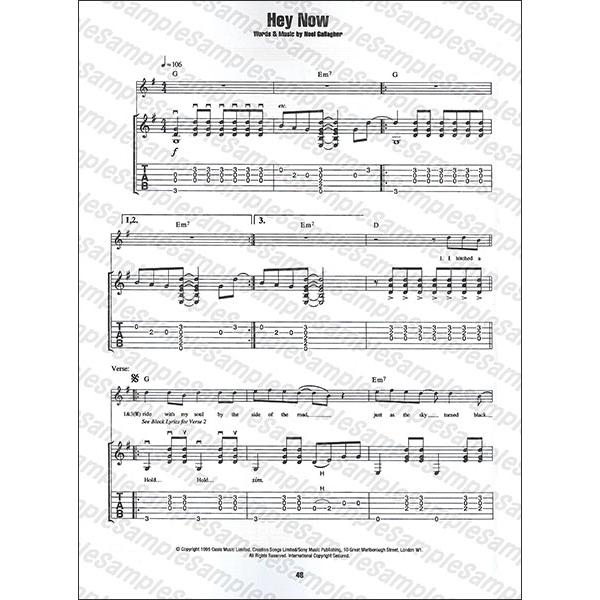 楽譜 オアシス／モーニング・グローリー（TAB付）(【389650