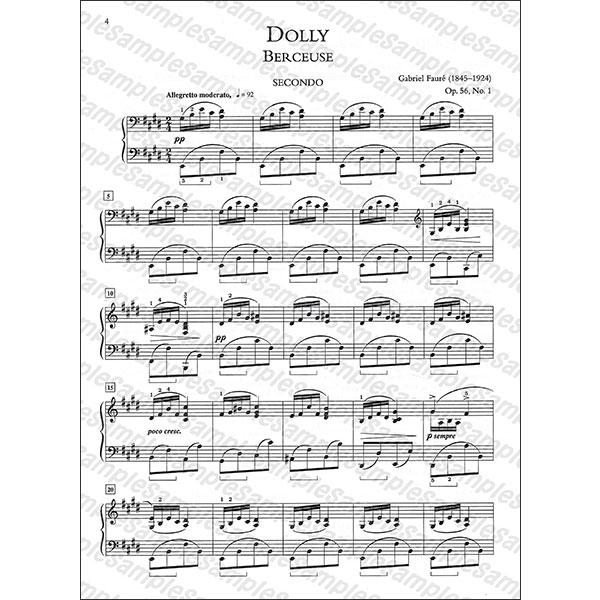 楽譜 フォーレ／組曲「ドリー 作品56」 【ピアノ連弾】(【302730