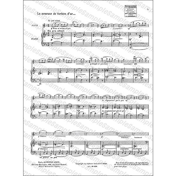 楽譜　イベール／「物語」より 【Flute＆Piano】(【1034195】／AL18125／フルート＆ピアノ／輸入楽譜（T）)｜gakufunets｜02