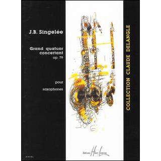 楽譜 サンジュレー／グランド・カルテット・コンチェルト Op.79