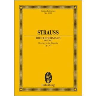 シュトラウス2世 こうもり スコア 楽譜 シュトラウス2世／「こうもり」序曲 作品362(【263266】／ETP