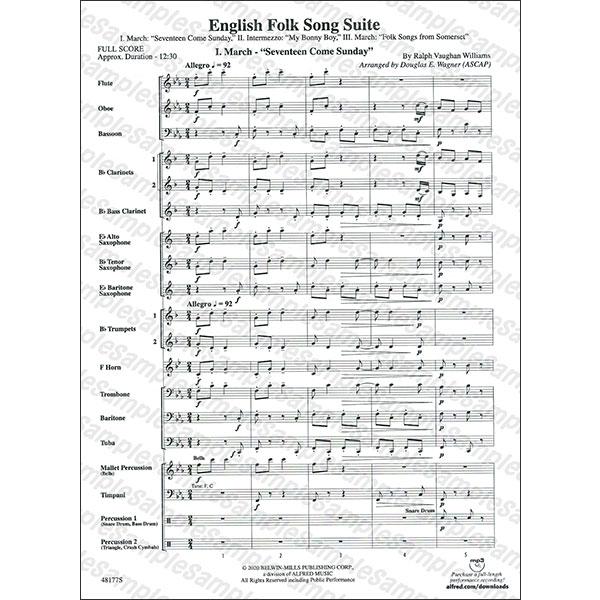 楽譜 ヴォーン・ウィリアムズ/イギリス民謡組曲(【2162118 楽譜 ヴォーン・ウィリアムズ/イギリス民謡組曲(【2162118