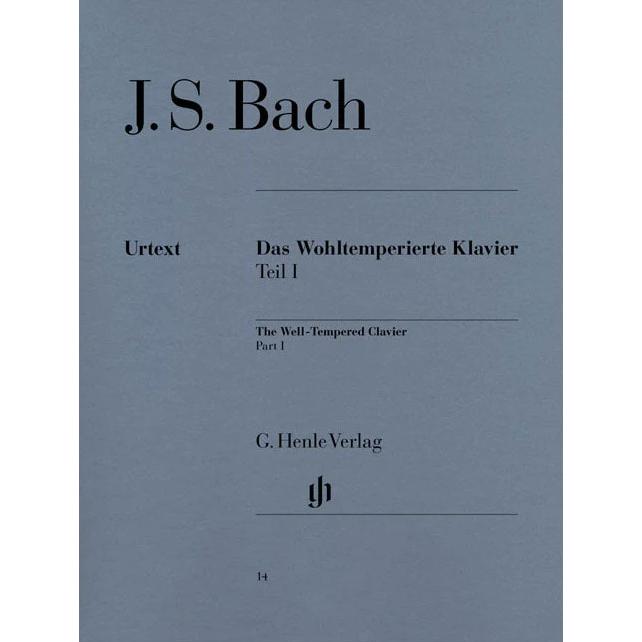 楽譜 バッハ J. S.／平均律クラヴィーア曲集 第1巻 BWV 846-869（原典 