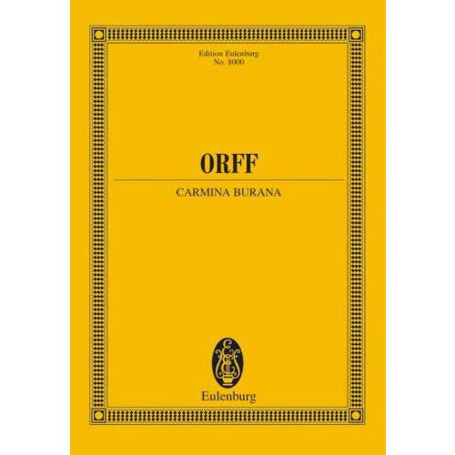 楽譜  オルフ/カルミナ・ブラーナ(GYA00074878/ETP8000/スコア(小型)/輸入楽譜(Y))