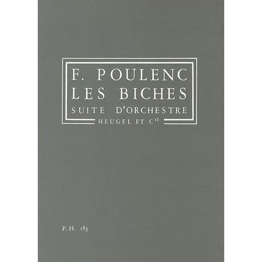 楽譜 プーランク/バレエ組曲 「牝鹿」(GYA00006959/HE31215/スコア