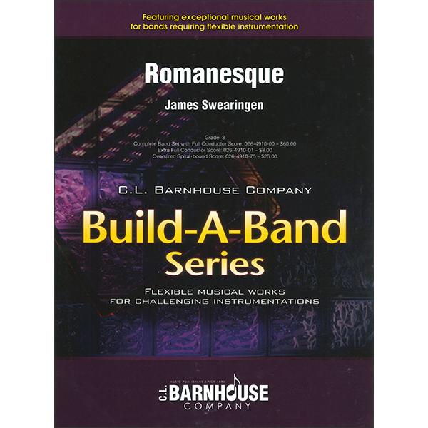 【吹奏楽 楽譜】ロマネスク（スウェアリンジェン） 楽譜 スウェアリンジェン/ロマネスク(【235】/012-1639-00/輸入