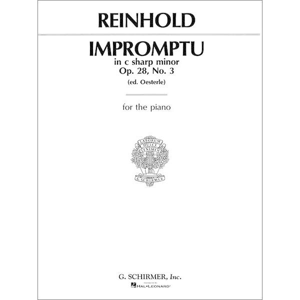 楽譜 ラインホルト 即興曲 嬰ハ短調 作品28 第3番 ピアノ ソロ 799 ピアノ ソロ 輸入楽譜 T F 楽譜ネッツ 通販 Yahoo ショッピング